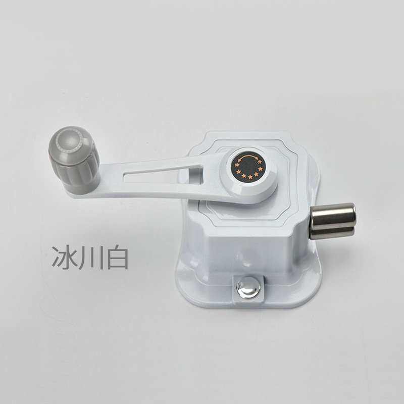 Silver push-pull hand crank