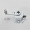 Silver push-pull hand crank