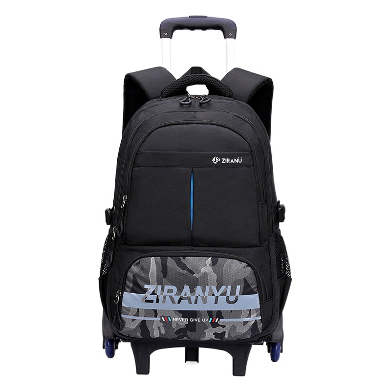 Generación de pescado natural nuevo grado de la escuela primaria 3-6 hombres mochila carro ligero simple gran capacidad transfronteriza caliente