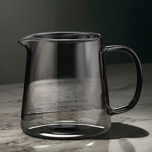 Factory wholesale fair cup thickened heat-resistant glass filter kung fu tea set accessories tea sea tea big teapot