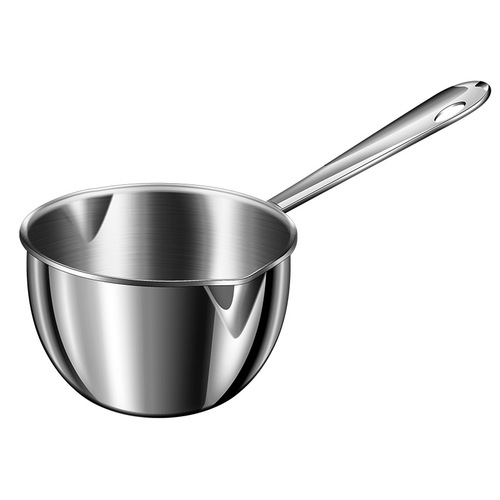 304 stainless steel oil pouring pot thickened multi-layer steel oil pouring pot household food supplement small milk pot kitchen cooking oil pouring pot