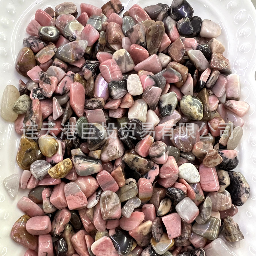 100 tipos de piedra triturada de 7 - 9mm cristal natural jade ágata espécimen de piedra preciosa marco de fotos transfronterizo mano suministro Amazon