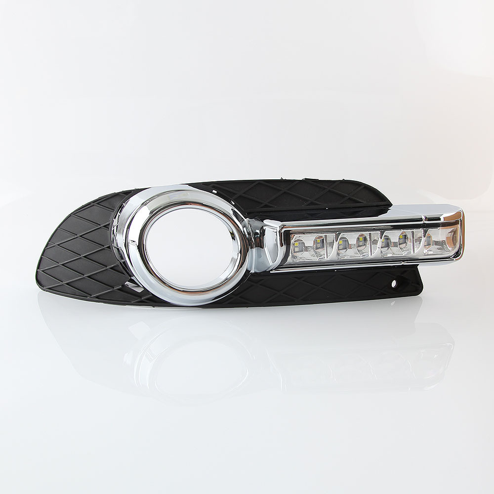 Aplicable a 10-13 Mitsubishi Wing God (Lancer) conjunto de la luz antiniebla luz diurna [C-type + lámpara LED]