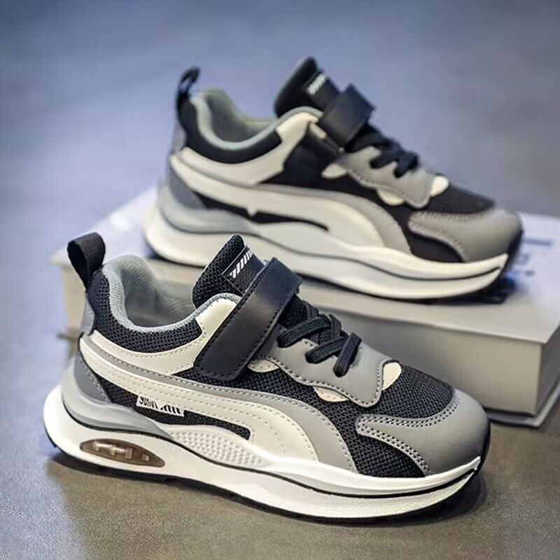 Boys' sports youth sneakers, spring 2023 new children's mesh soft soled boys' Forrest Gump shoes, running_voghion.com