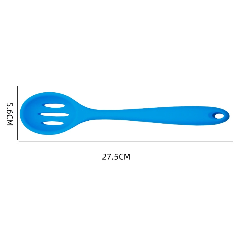 Kitchenware Silicone Silicon Twoage Together Large Drawing Cooking Spoon Kitchen Baking Tool Poly Silicon Gum Kitchenware