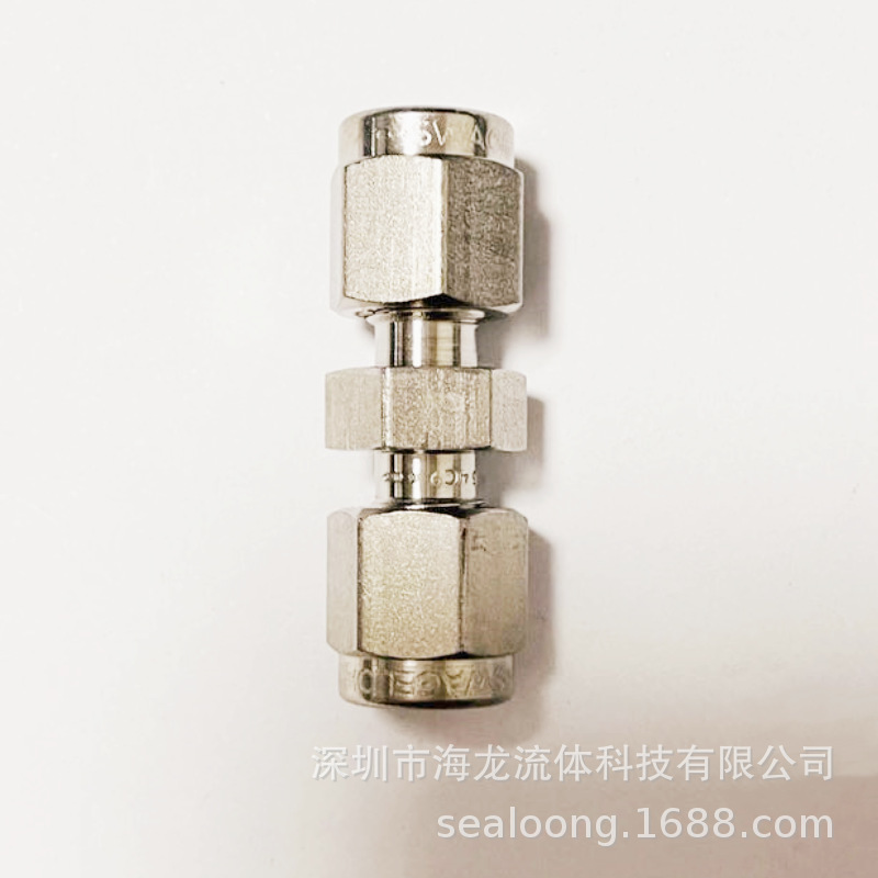 Swagelok世伟洛克卡套管接头 SS-100-6