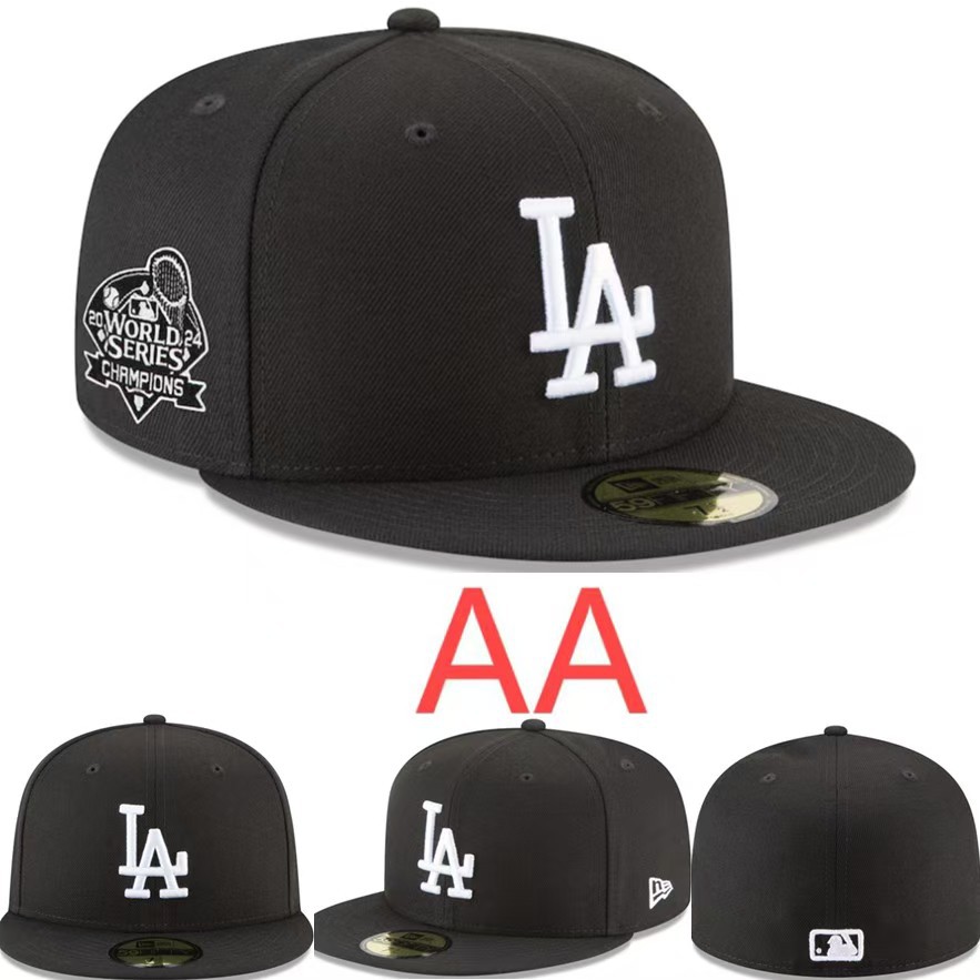 Sombrero de clase AA de alta calidad nueva gorra cerrada MLB gorra de béisbol para hombres y mujeres gorro bordado protector solar para exteriores