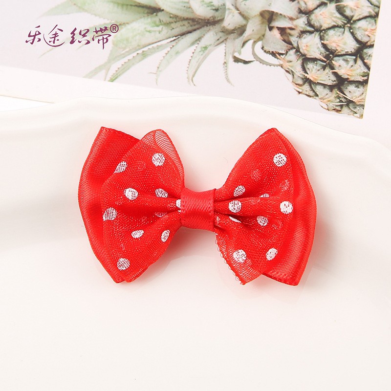 Enlaces de arco de alambre bolsas de arco de cintura hechas a mano pequeños juguetes decoración DIY cinta enlaces de arco