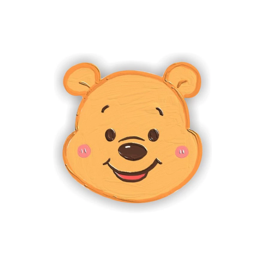 Весёлый Tide Cartoon Strawberry Bear Type Nabel Diffel Shiri Micheki Penny Studi Симпатичная брошь