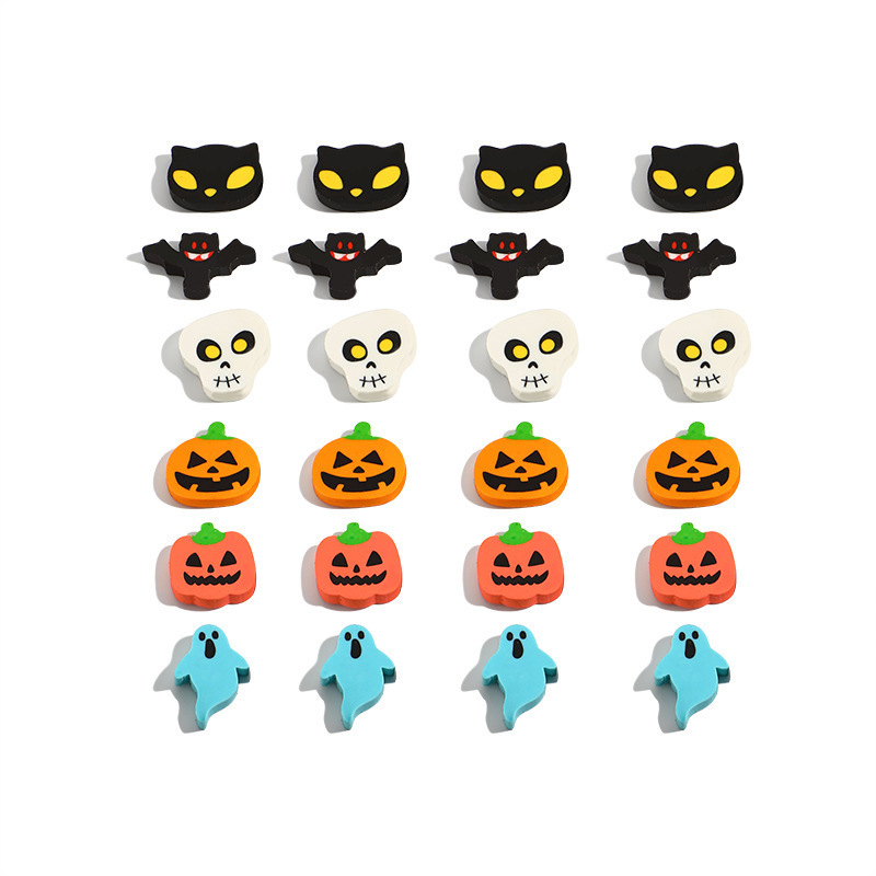 ハロウィーン消しゴム漫画コウモリカボチャ文房具賞品プレゼント消しゴム学習用品クロスボーダー文房具卸売り|undefined
