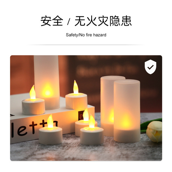 Creative candle USB charging candle lamp Romantic Candid candle LED…