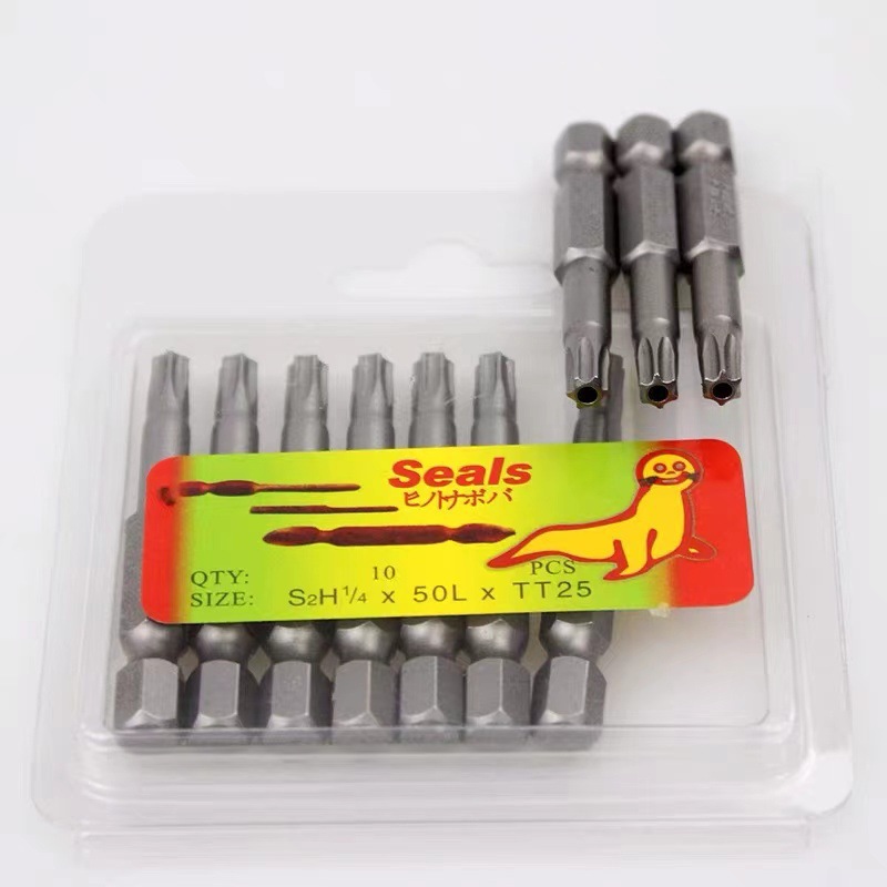 FUENTE fabricante sellos león marino de una sola cabeza de ciruela flor viento destornillador 50L 75L 100L 150L con agujero sin agujero