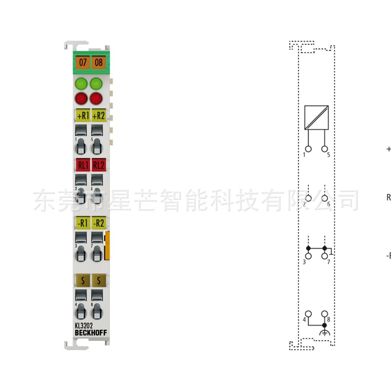 倍福KL3202总线端子模块德国BECKHOFF模块KL3202全新原装现货议价