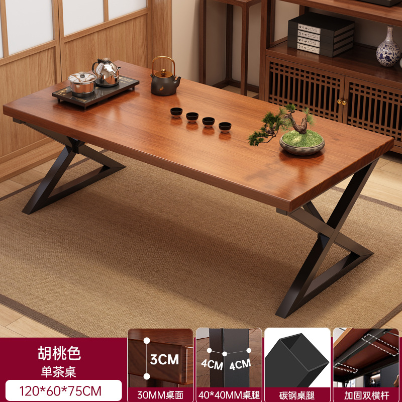 Nueva mesa de té china balcón pequeña casa sala de estar mesa de té 2025 nueva mesa de té de oficina pequeña mesa de té