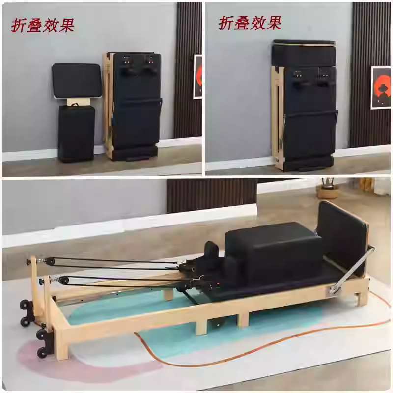 Máquinas de Pilates, camas de Pilates, camas de Pilates, salas de yoga para el hogar, equipos de entrenamiento físico para la corrección y la enseñanza privada.