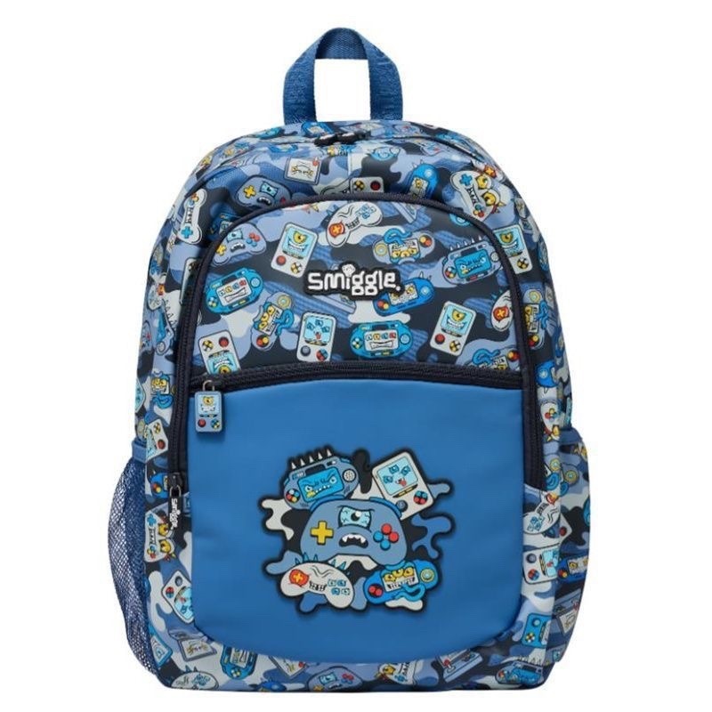 Smiggle grande kt Stitch mochila de gran capacidad de descompresión de doble hombro de dibujos animados