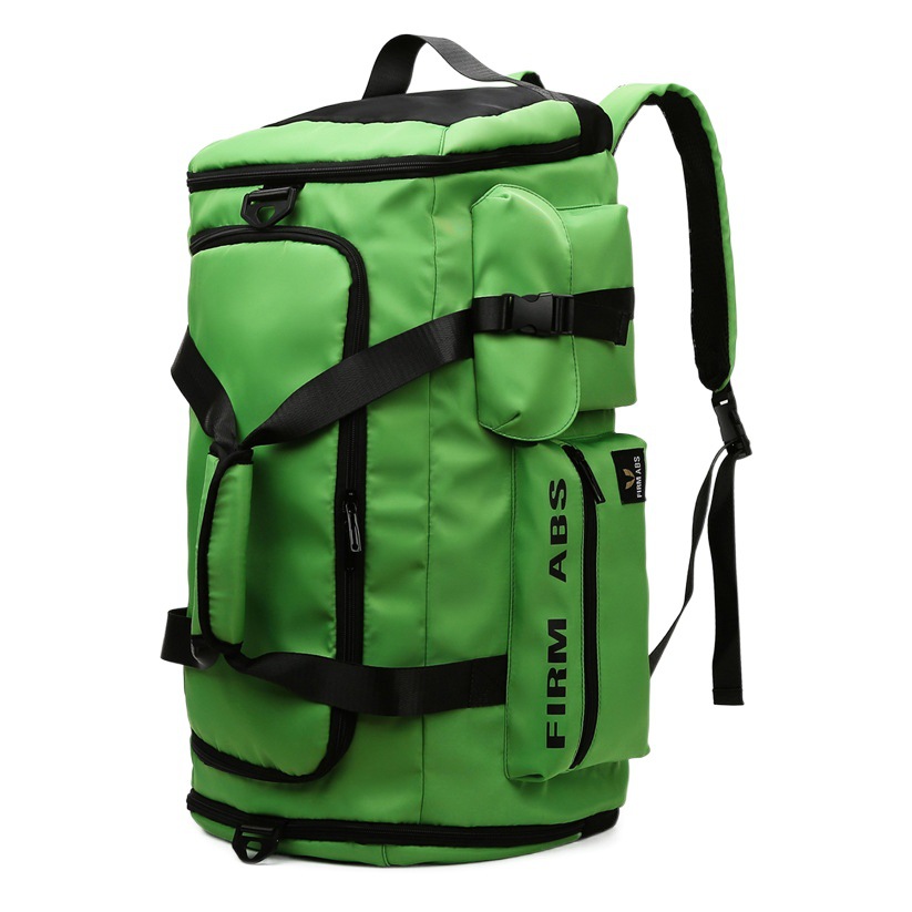 Large-Capacity Travel Bag with Wet and Dry Separation, Outdoor Sports Fitness Bag, Men's Backpack with Independent Shoe Compartment, Breathable and Waterproof