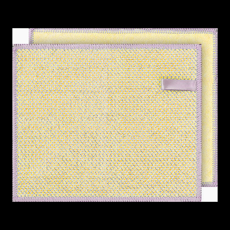 실버 와이어 청소용 천 AB 표면 노란색