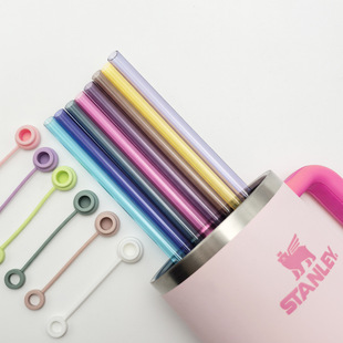 Factory in stock Tritan Transparent Straw suit Stanley32/40oz Stanley Car Cup SIM Universal