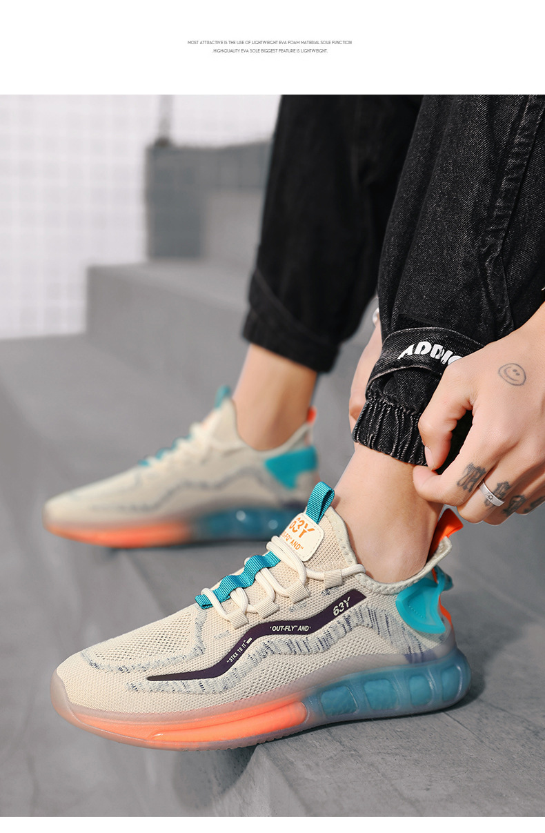 Herren Tennisschuhe Sneakers Synthetikgewebe Gepolstert Leicht zu reinigende Schuhe_voghion.com