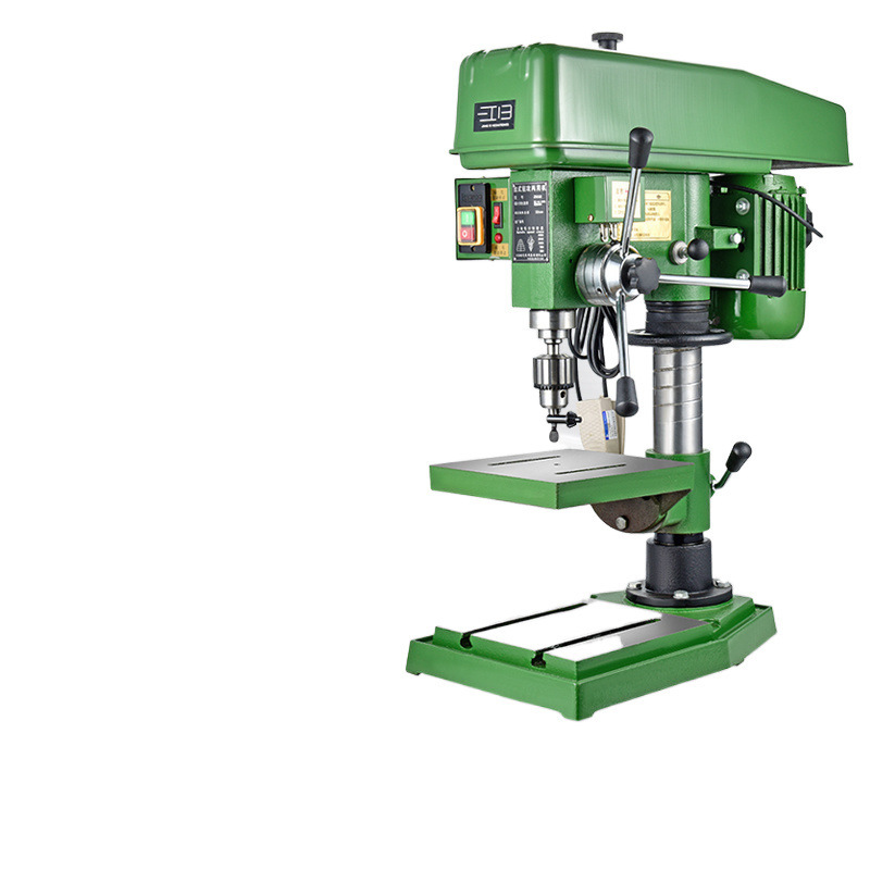 벤치 드릴 JIANGRI 산업 벤치 드릴링 기계 일반 고정밀 척 고출력 가변 속도 조절 가능한 드릴링 밀링 및 탭핑