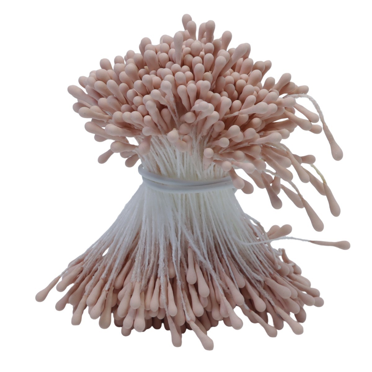 2 mm, 390 piezas, núcleo de flor mate, flor artificial, estambre de yeso ecológico, material para rosas y lirios, cabezal a juego