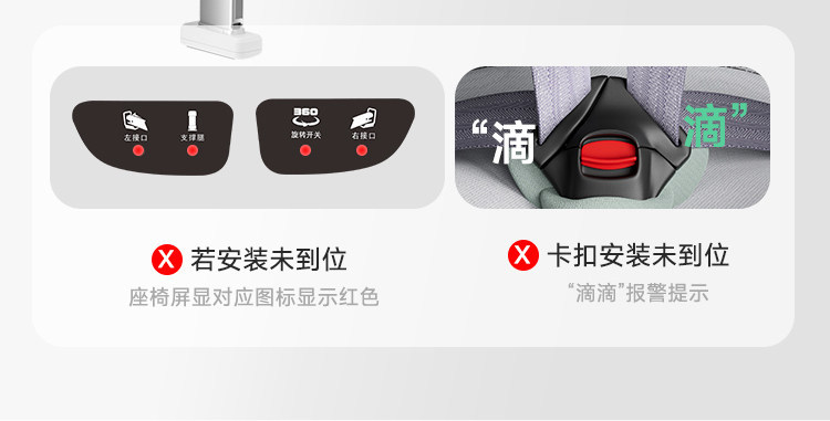Leti Baby Child Safety Seat Space Capsule 2Pro Car Infant Car Seat 0-12 Years Old Intelligent Ventilation and Heating