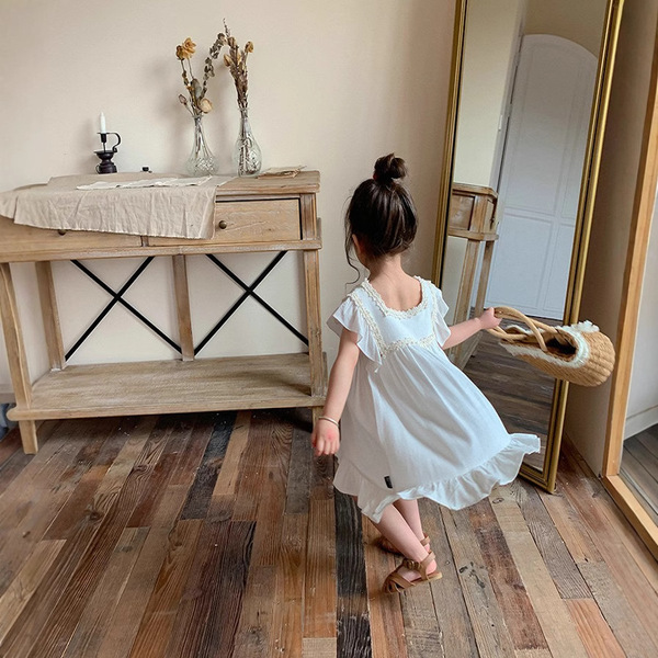 Summer cute children's sleevless dress