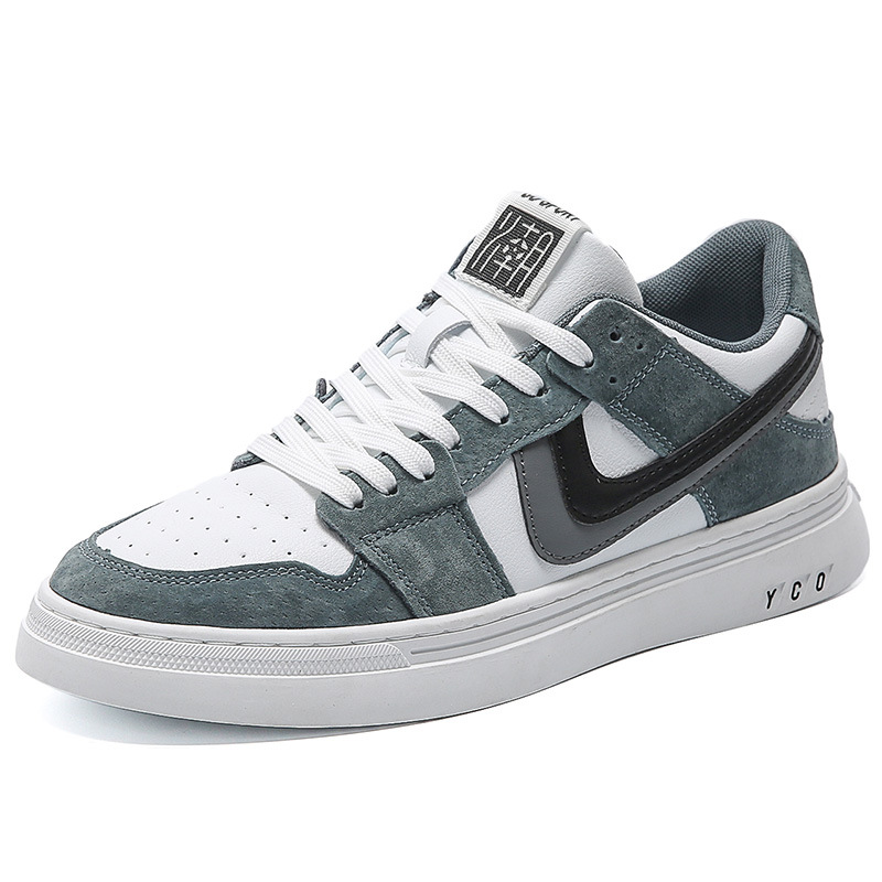 Zapatos de hombre 2023 primavera y verano nuevas zapatillas de deporte casuales zapatos de moda de Corea del estudiante de moda del todo-fósforo transpirable bajo la zapatilla de deporte superior