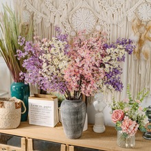 雪灯笼巷日本山桃假花INS风仿真花厂家家居装饰跨境批发MW38204