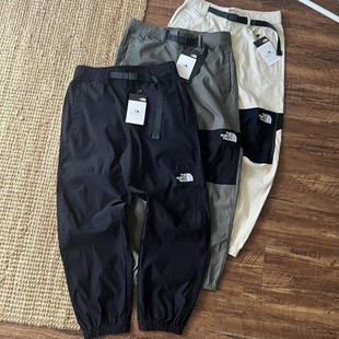 Cross-Border Wholesale Spring and Autumn Long Pants Tnf Cargo Pants with Belt Jogger Pants North Face Outdoor Casual Pants Summer Embroidery