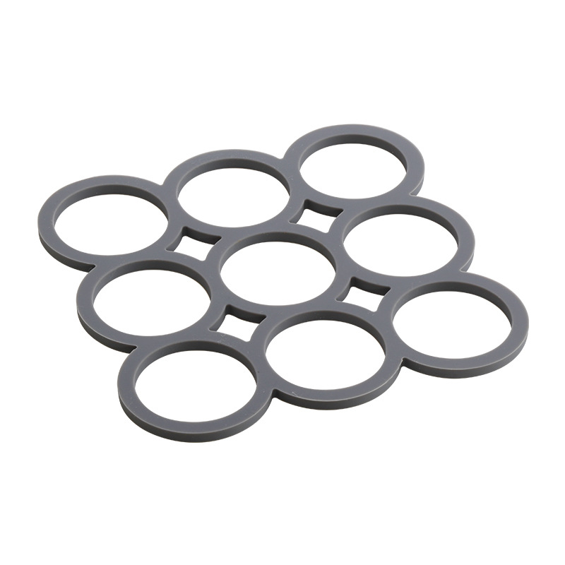 Creativo aislamiento térmico cojín hueco de color sólido cojín de cojín de mesa de comedor de estilo nórdico cojín de taza de té resistente a quemaduras