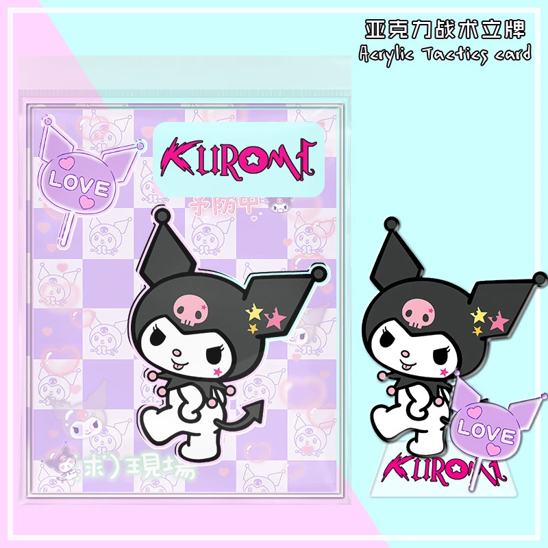 Набор акриловых подставочных карточек, микс аниме и Sanrio, 113×142 мм (3 мм)