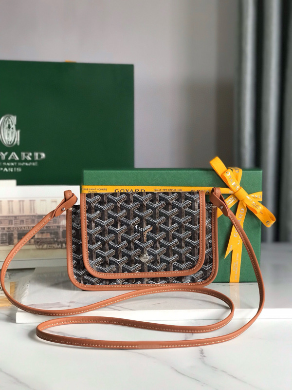 新品Goyard/戈雅信封包Plumet老花Y字满印woc邮差包单肩斜挎女包|undefined
