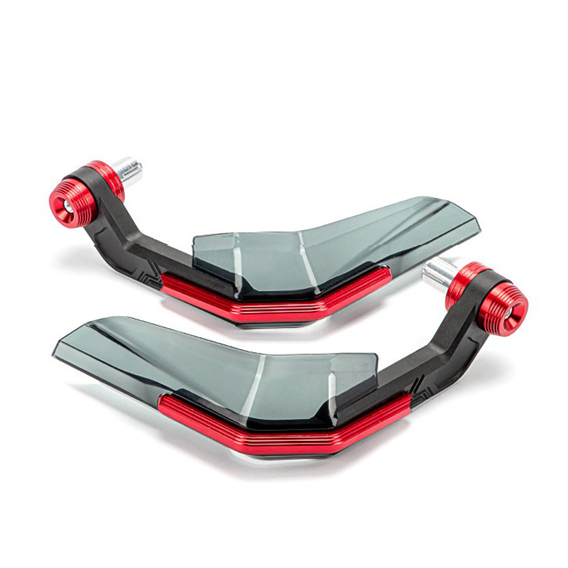 Accesorios de modificación de motocicleta, protector de parabrisas de cuerno, cubierta protectora a prueba de viento, manguito, funda de goma, accesorios de agarre del acelerador