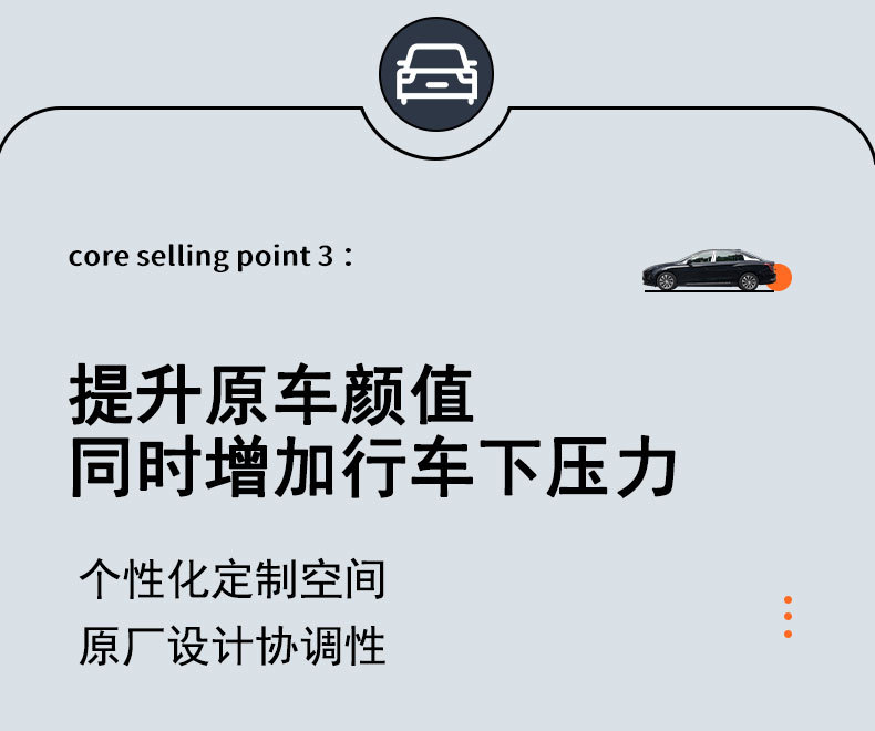 Suitable for Hongqi E-Qm5 Car Rear Wing Blade Sports Carbon Fiber Pattern Punch-Free Compliant New Fixed Wing
