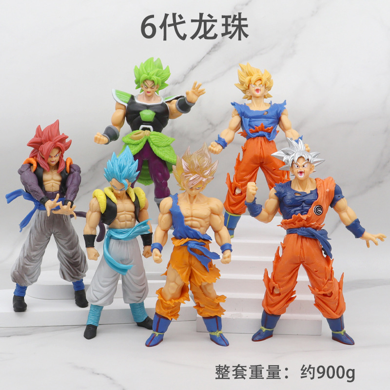 Dragon Ball Goku Hình Mẫu Siêu Saiyan Gogeta Vegito Trận Bị Hư Hại Truyện Tranh Hoạt Hình Búp Bê Ngoại Vi