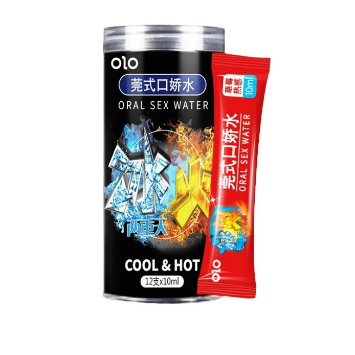 OLO Kou Jiao Shui Лед и Огонь Две Небесные оральные любовь Смазка 8 фруктовых смазок Агенство товаров для взрослых