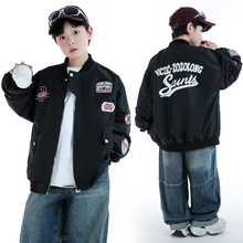 男童秋装外套酷帅2026新款儿童棒球服春秋款中大童春季夹克上衣潮