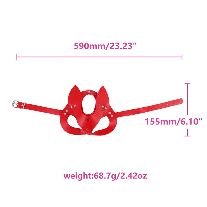 SM Erotic Hood Mask, Breathable Nylon Eye-Opening Design, Elastic Slip-On Adult Headgear — detail image 31