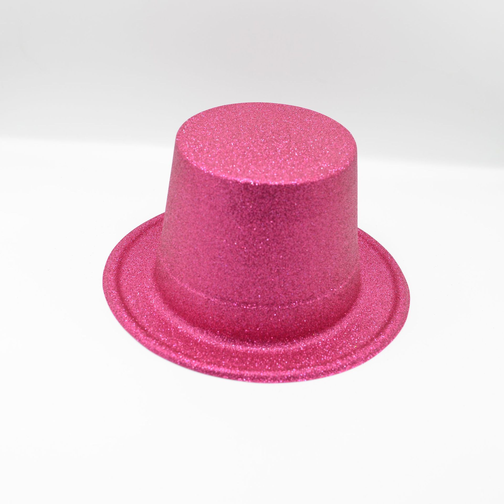 Ventas transfronterizas de sombreros festivos, sombreros de fiesta, sombreros de plástico, sombreros de tela, oro de PVC directo