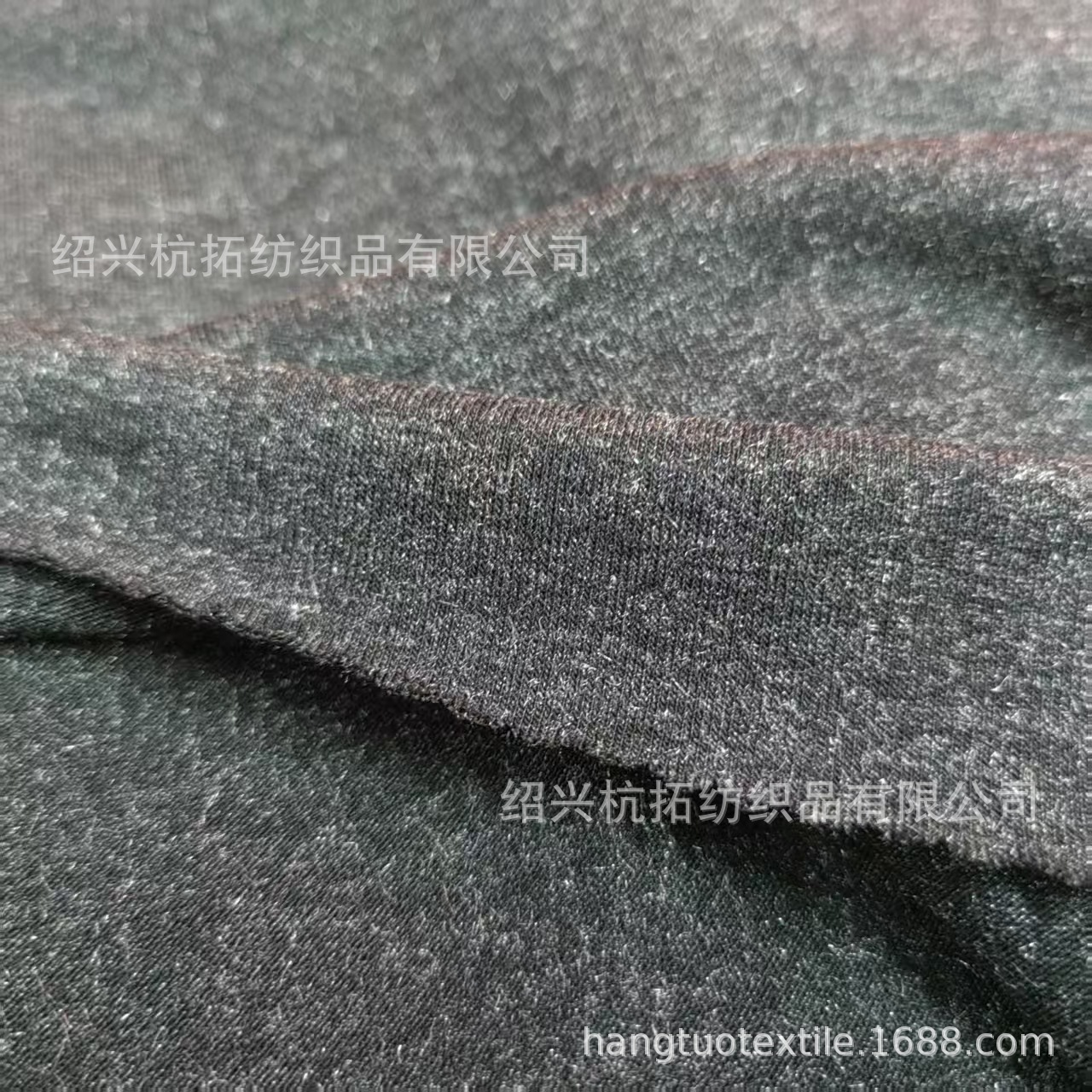 针织240gRT弹力闪光纱亮丝汗布TR TC CVC全棉全涤亮丝汗布