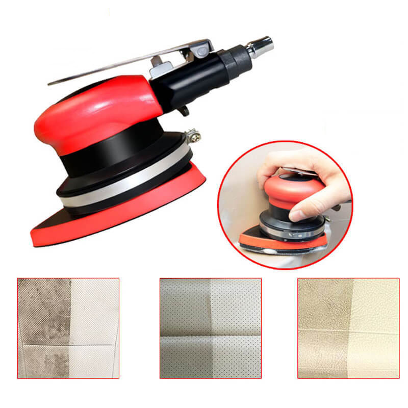 洗车气动内饰皮革清洗机汽车内饰顶棚打磨机打蜡机灿洁抛光机套装