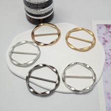 T恤短袖改短神器春夏季丝巾扣腰带扣百搭衣角打结扣收腰扣衣角扣