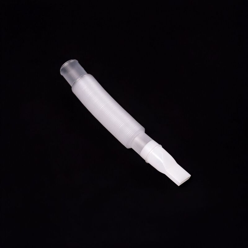 Taiyang Technology Atomization Tube Disposable Atomizer Corrugated Pipe Connecting Tube Spray Throat Tube with Mouthpiece Medical Grade