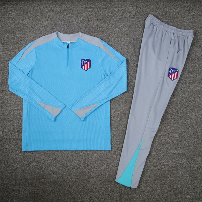 Jugadores fanáticos trajes de entrenamiento de mangas largas Real Madrid trajes de adultos Barcelona Arsenal camiseta de medio tracción Manchester City Juve image 35