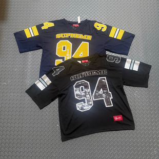 25FW Sequin Football Jersey ��Ƭ94̖�ϙ������T���W�����³�