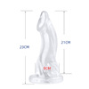 Snailage new product alternative creative simulation penis animal -shaped dolphin king manual women's fake penis fever