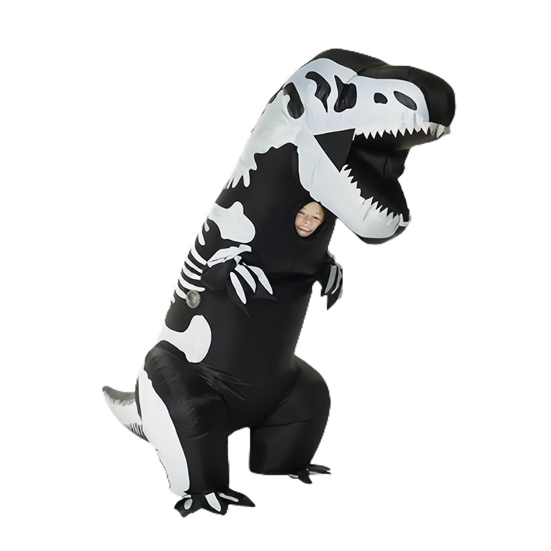 Halloween T-Rex trajes inflables para jugar a la fiesta accesorios extraños cosplay para adultos trajes inflables de dinosaurios
