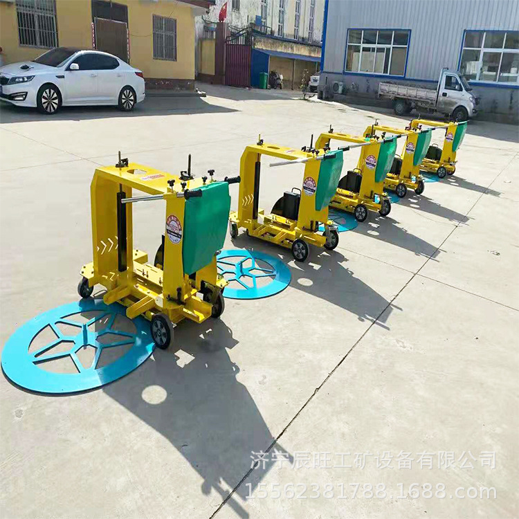 供应水泥路面井盖切圆机下水道井盖切割机小型手推式井盖切圆机